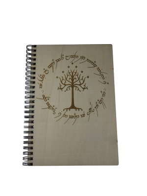 Dřevěný zápisník