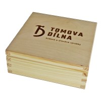 Dřevěná dárková krabička pro opasek fotka 15